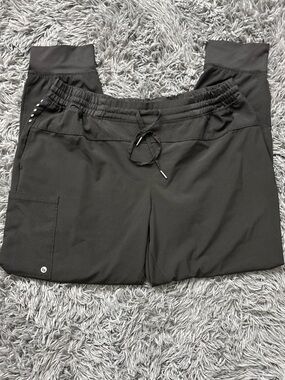 Barco One Black Jogger Scrubs Pants Medical Uniform Woman 2XL